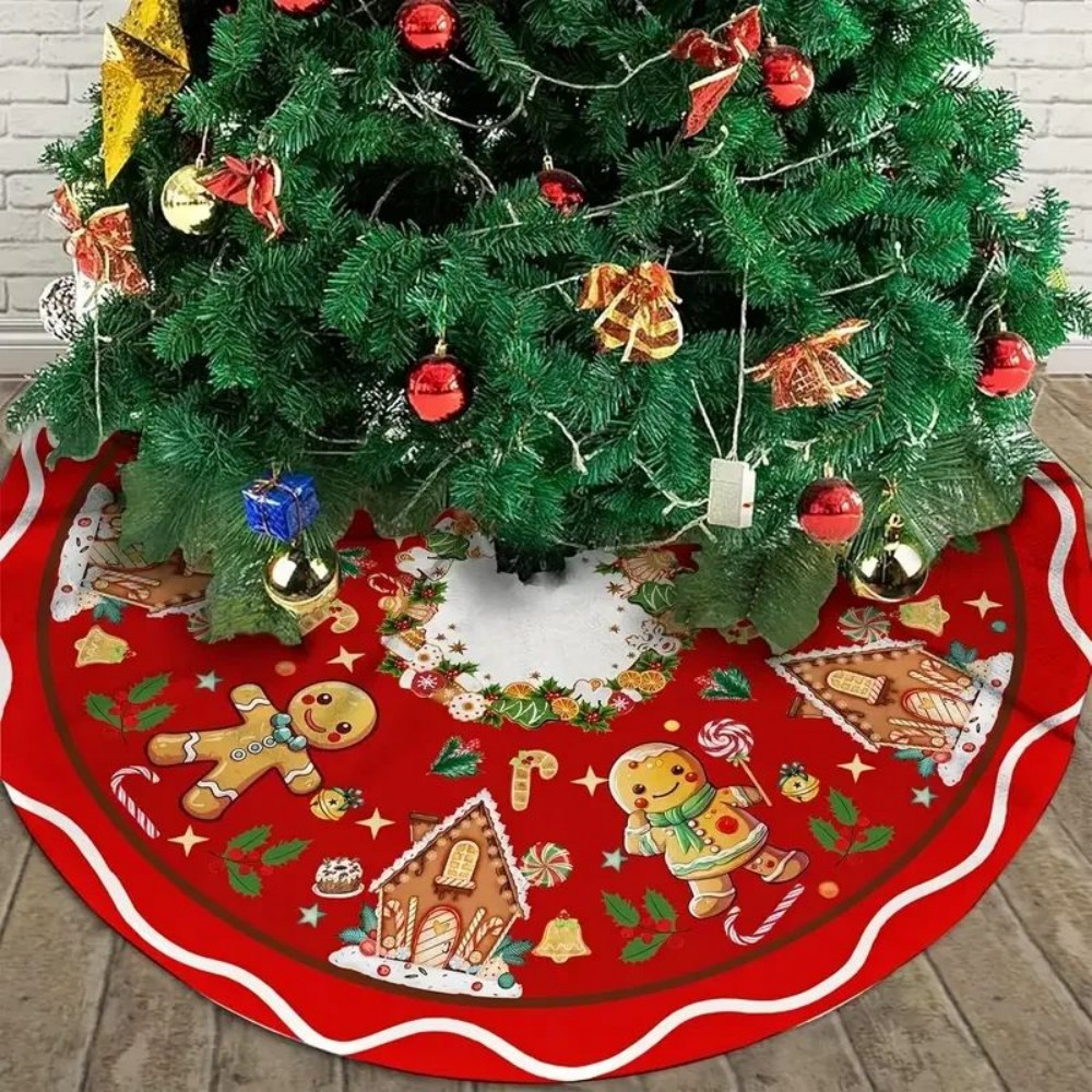 Home Fragrance Gingerbread - VIKAMA 2025 Falda de árbol de