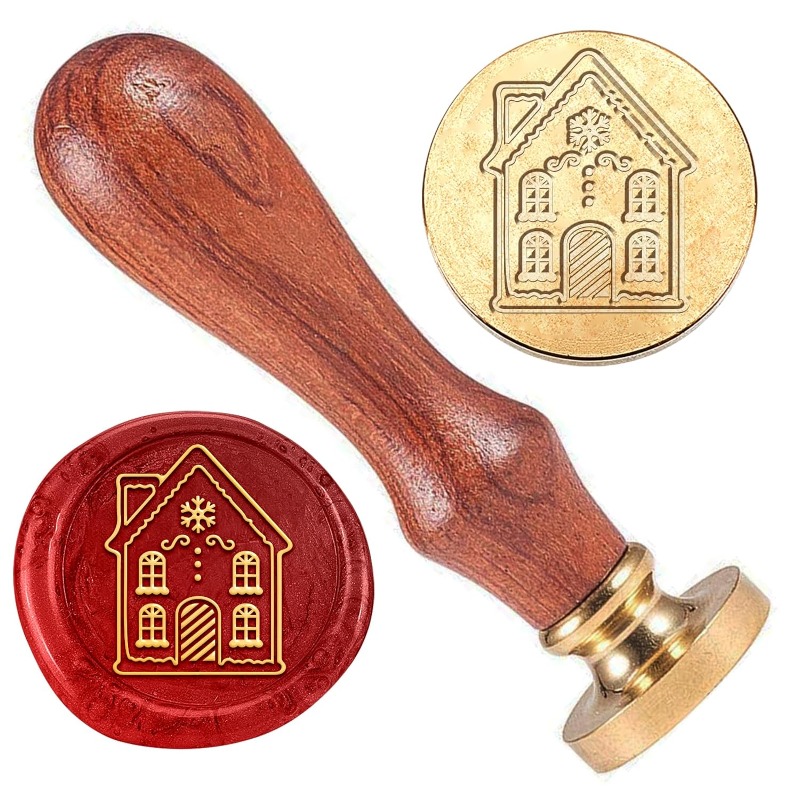 Home Fragrance Gingerbread - Sello de sellado de cera para