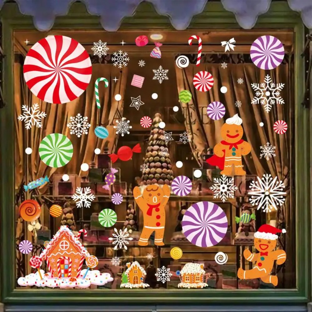 Home Fragrance Gingerbread - Pegatinas de dulces para casa de