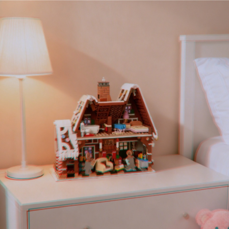 1447 piezas Nuevo Set de Bloqu - Home Fragrance Gingerbread reseña y precio