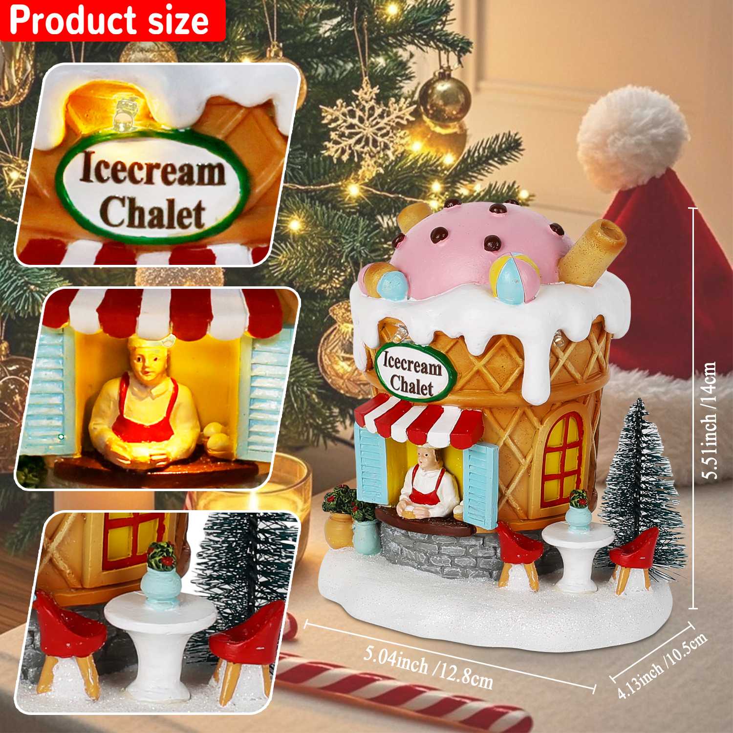 Casa de pueblo de pan de jengi - Home Fragrance Gingerbread reseña y precio