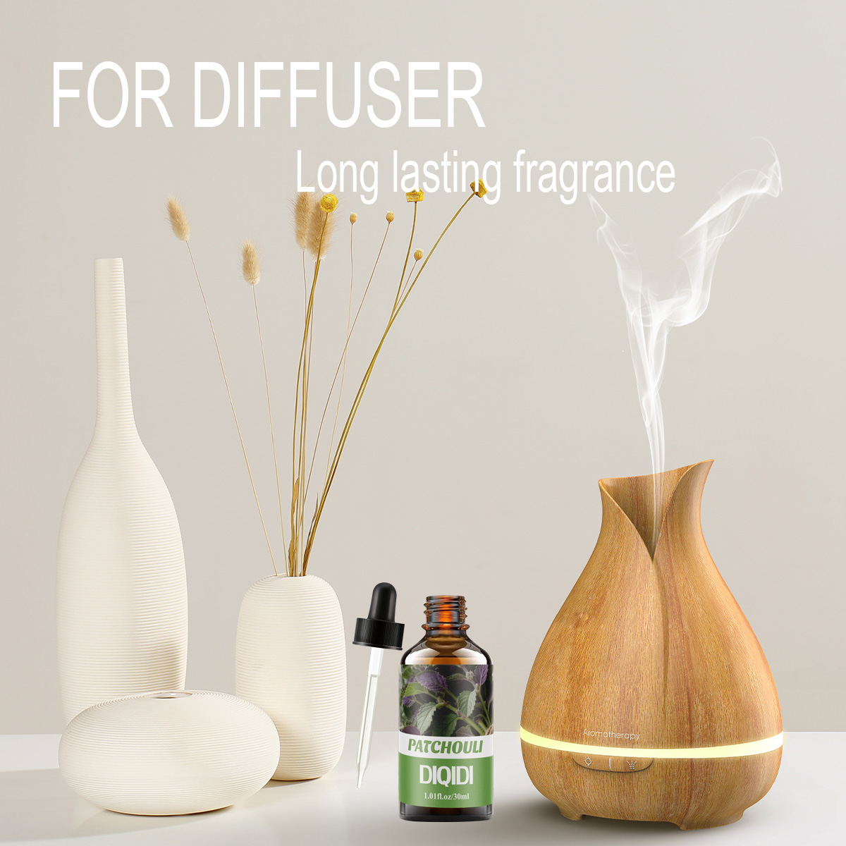 Aceite esencial de parchesouli - Home Fragrance Co reseña y precio