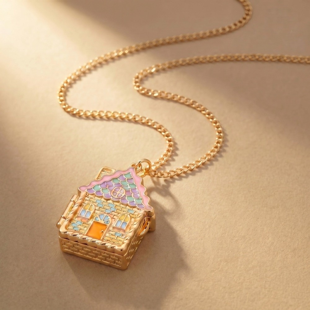 Collar de casa de jengibre col - Home Fragrance Gingerbread reseña y precio