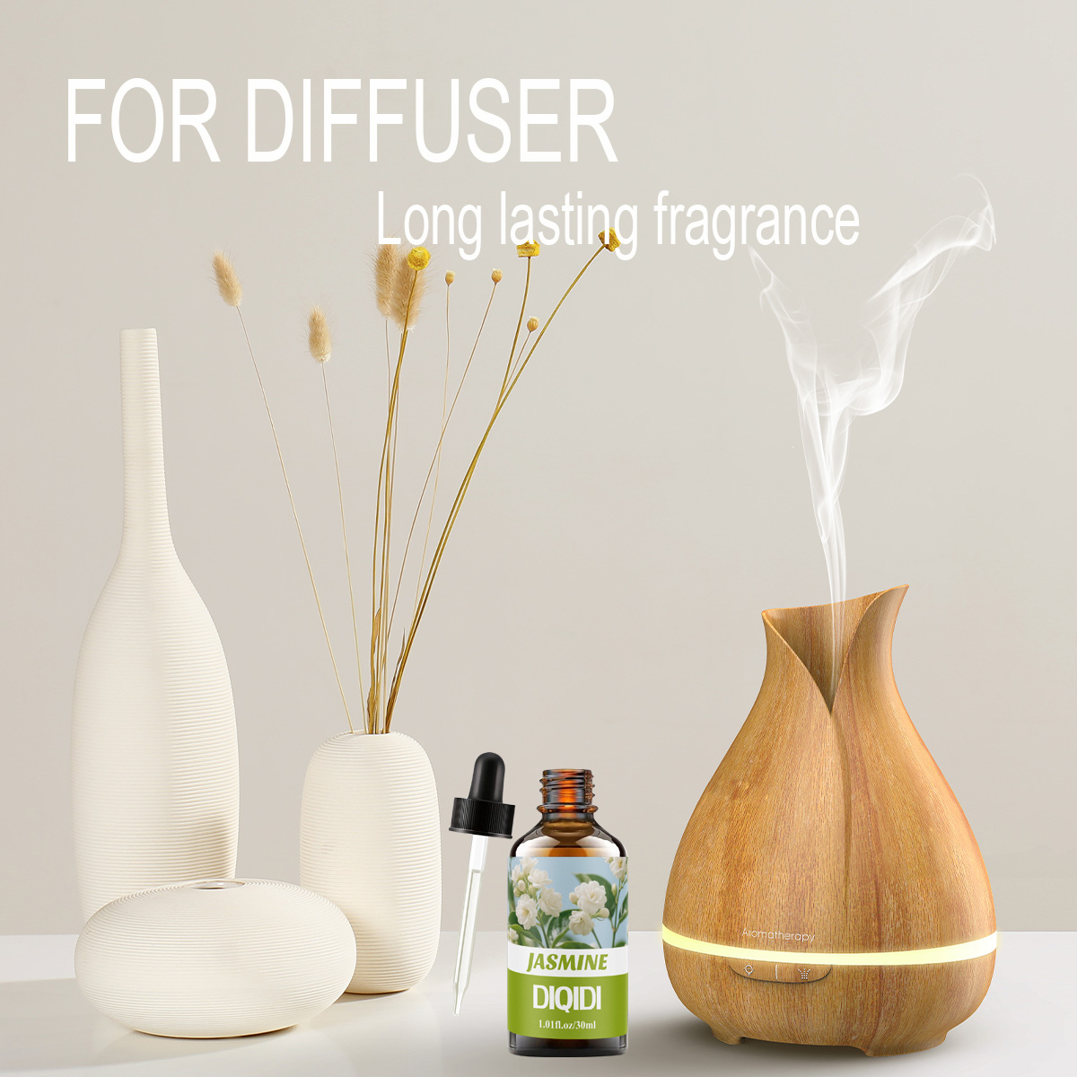 Aceite esencial de jazmín, fra - Home Fragrance Co reseña y precio
