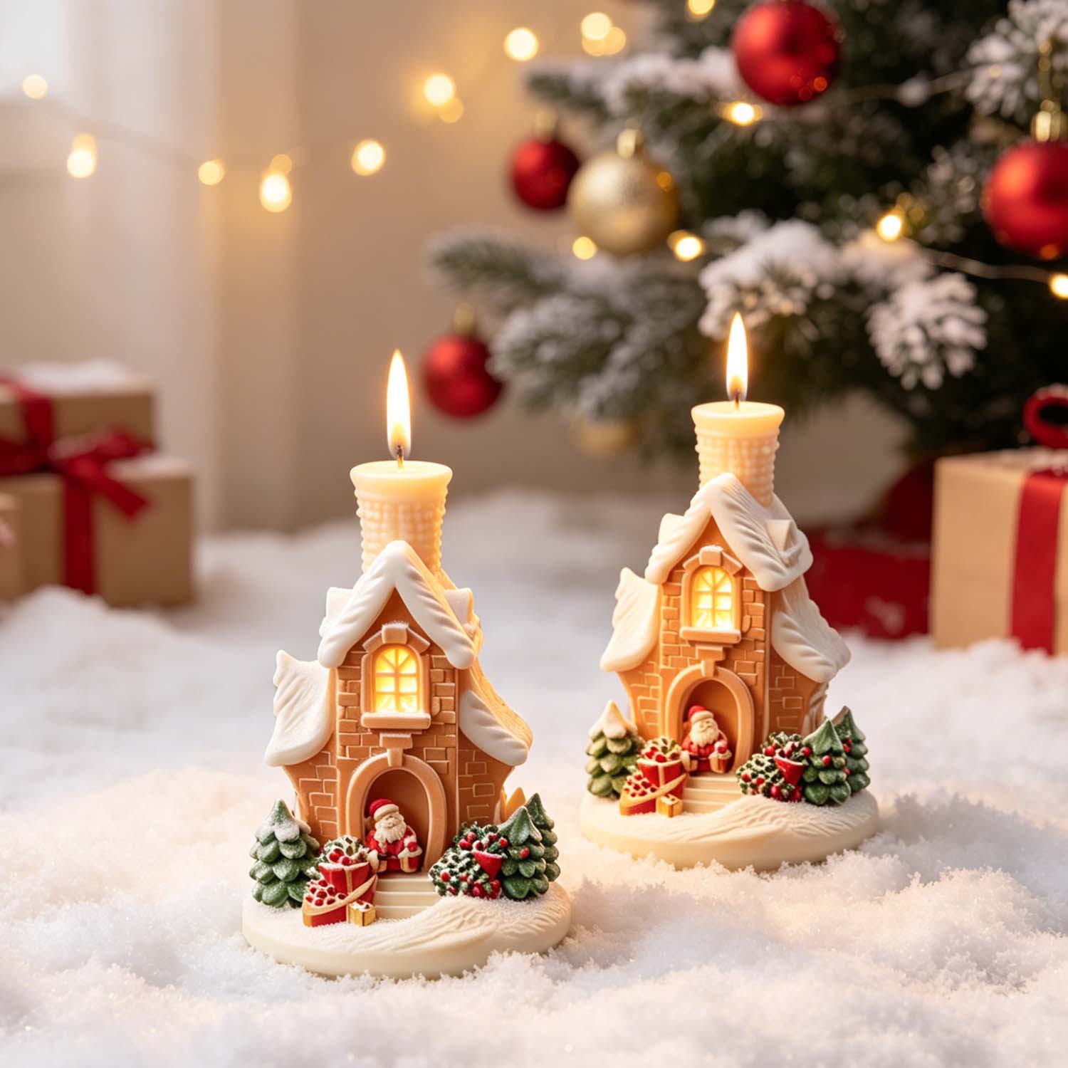 Molde de Silicona 3D para Vela - Home Fragrance Gingerbread reseña y precio